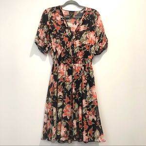 midi floral summer dress